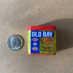 Mini Brands Toy: Metallic Old Bay Seasoning 🦀